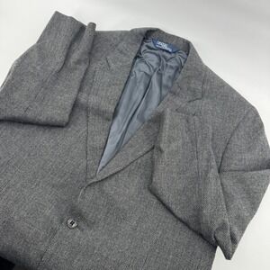 Polo by Ralph Lauren Men's Blazer Size 42/36 Reg Wool Cashmere Tweed Sport Coat
